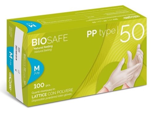 GLOVELY BIOSOFT PF BLACK 35 GUANTI MONOUSO NERI IN NITRILE SENZA POLVERE -  100 PZ XS