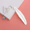 Segnalibro In Metallo Stile Vintage Con Pendente Farfalla colore oro