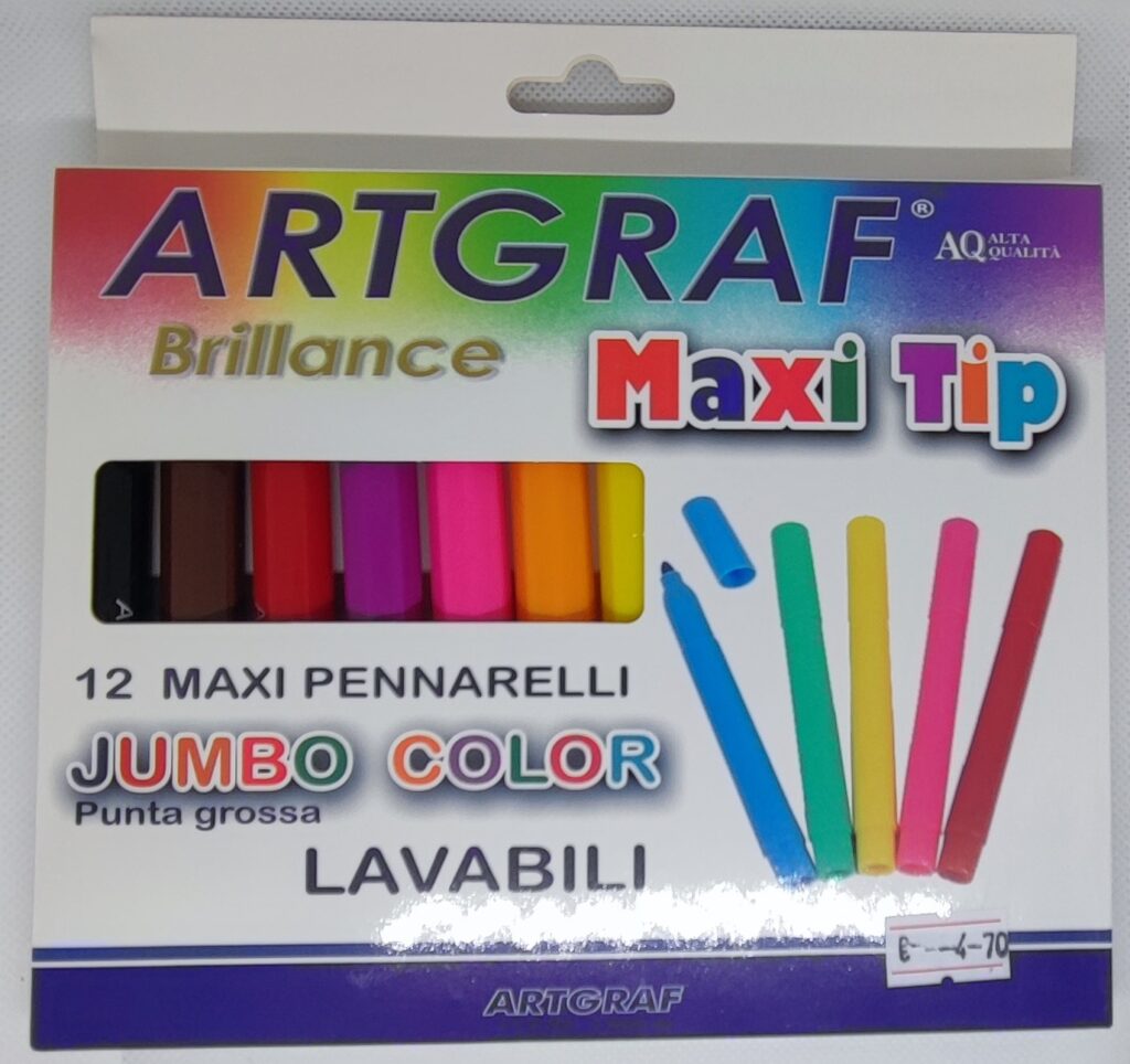 12 Maxi Pennarelli Jumbo ARTGRAF®