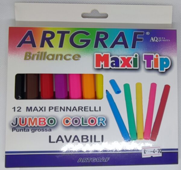 12 Maxi Pennarelli Jumbo ARTGRAF®