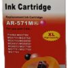 CARTUCCIA CLI-571XL MAGENTA CON CHIP COMPATIBILE PER CANON PIXMA MG5700 MG6800 MG7700 571MXL 10,8ML CON CHIP