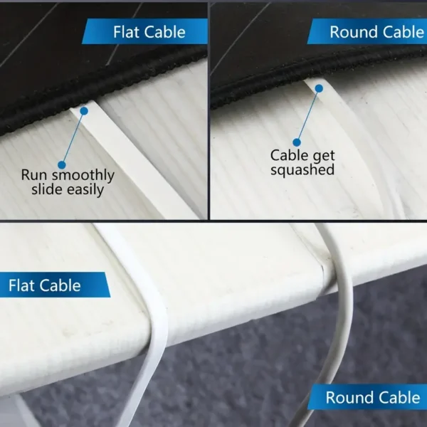 Cavo Ethernet Cat6 Da 3 metri Ad Alta Velocità Design Piatto