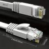 Cavo Ethernet Cat6 Da 3 metri Ad Alta Velocità Design Piatto