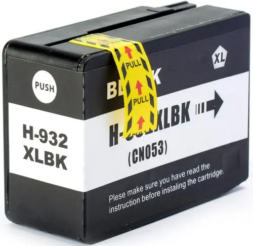 CARTUCCIA COMPATIBILE PER HP 932XL NERA CON CHIP PER HP 6100 H611A 6700 6600 H711A CN053A 932BK CAPACITA 32ML