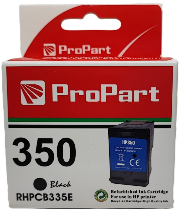 1717682583250 CARTUCCIA COMPATIBILE STANDARD HP 350 NERA PER HP Deskjet D4245 D4260 D4263 CB335EE CAPACITA 17ml