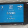 CN054AE N 933XL Ciano CARTUCCIA COMPATIBILE PER HP 933XL CIANO CON CHIP PER HP 6100 H611A 6700 6600 H711A CN054A 933C CAPACITA 16ML