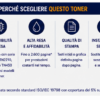 Toner compatibile Brother TN-2220 – Nero – 2.600 pagine