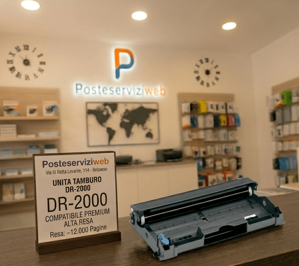 Unità Tamburo Brother DR-2000 – Compatibile Premium ad Alta Resa