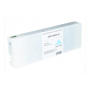 CARTUCCIA EPSON T6365 LIGHT CIANO COMPATIBILE PER EPSON 7890,7900,9890 C13T636500 CAPACITA 700ML PIGMENTATO -CON CHIP