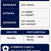 COMPATIBILITA' TONER TN3390 Toner compatibile Brother TN-3390 – Nero – 12.000 pagine