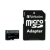 Micro Sdhc Pro U3 32GB Verbatim 47041 V30 Classe 10 UHS Speed Class 3 (U3) con adattatore fino a 90 MB/Sec