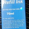 ECOTANK T104C INCHIOSTRO CIANO C13T00P240 COMPATIBILE PER ECOTANK ET-2710,2711,2720,2726,4700 CAPACITA 70ml