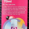 ECOTANK T104M INCHIOSTRO MAGENTA C13T00P340 COMPATIBILE PER ECOTANK ET-2710,2711,2720,2726,4700 CAPACITA 70ml
