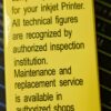 ECOTANK T104Y INCHIOSTRO GIALLO C13T00P440 COMPATIBILE PER ECOTANK ET-2710,2711,2720,2726,4700 CAPACITA 70ml
