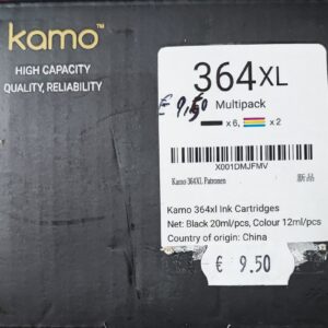 Kit 12 Cartucce Compatibili per HP serie N 364XL - 6 nere, 2 gialle, 2 ciano, 2 magenta