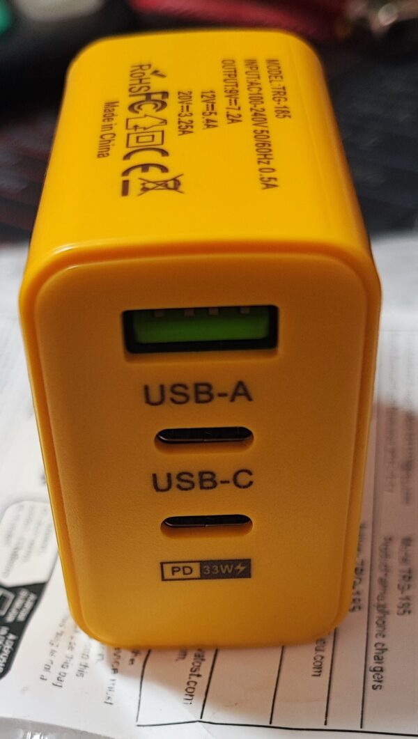 Caricabatteria USB A e C 65W multiporta