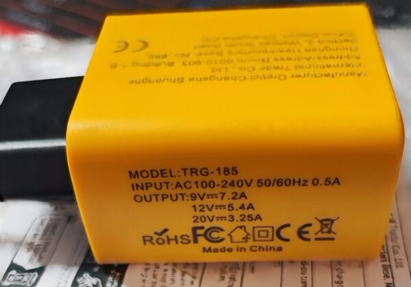 Caricabatteria USB A e C 65W multiporta