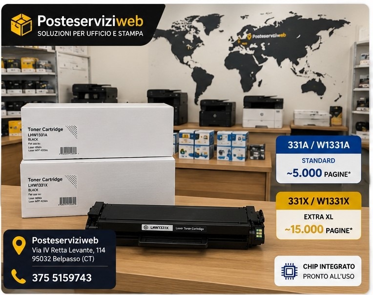 Toner Compatibile HP 331A (W1331A) / 331X (W1331X) Premium (Qualità Orink) – Seleziona la Capacità 🖨️💥