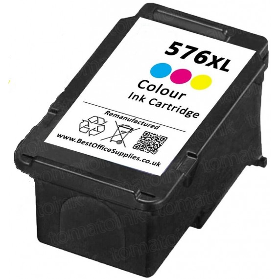 Cartuccia CL-576XL colore compatibile alta capacità per Canon Pixma TS3550i,TS3551i,TR4750i CL576XL 300 pagine