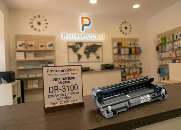 Unità Tamburo Brother DR-3100 – Compatibile Premium ad Alta Resa Unità Tamburo Brother DR-3100 – Compatibile Premium ad Alta Resa