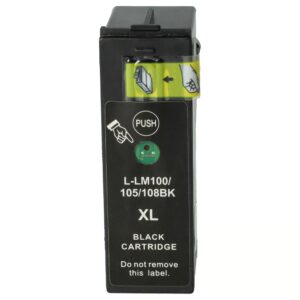 CARTUCCIA LEXMARK 100XL NERA COMPATIBILE PER LEXMARK 205 705 805 905 305 405 505 605 14N0820E CAPACITA 22ML