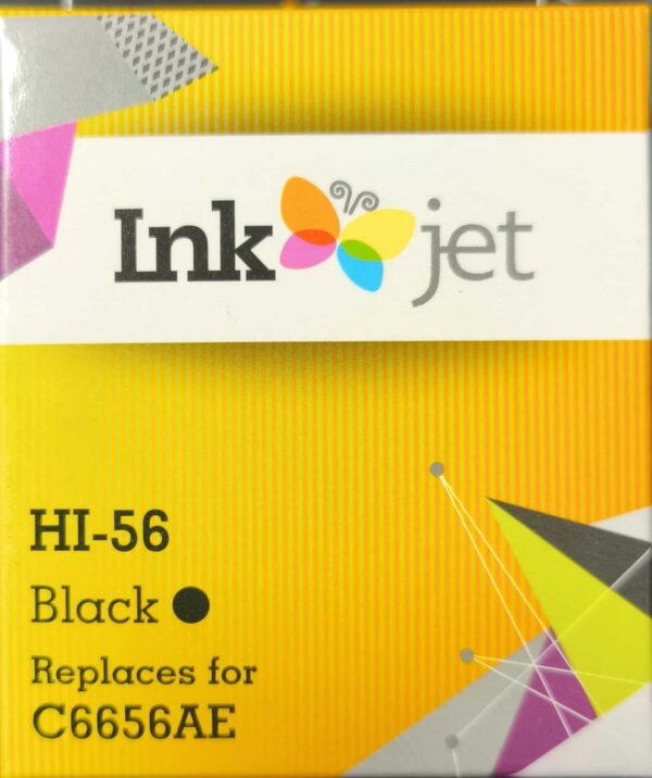 CARTUCCIA COMPATIBILE CON HP 56 NERA PER HP DeskJet 45051505550 C6656A CAPACITA 20ML