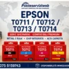 Cartucce Compatibili Epson T0711 / T0712 / T0713 / T0714 Premium