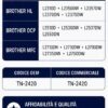 Toner Compatibile Brother TN-2420 con Chip – Standard e XL
