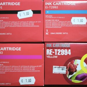 Cartucce Serie 29XL Fragola Compatibili per Epson – Nero e Colori – Alta Capacità