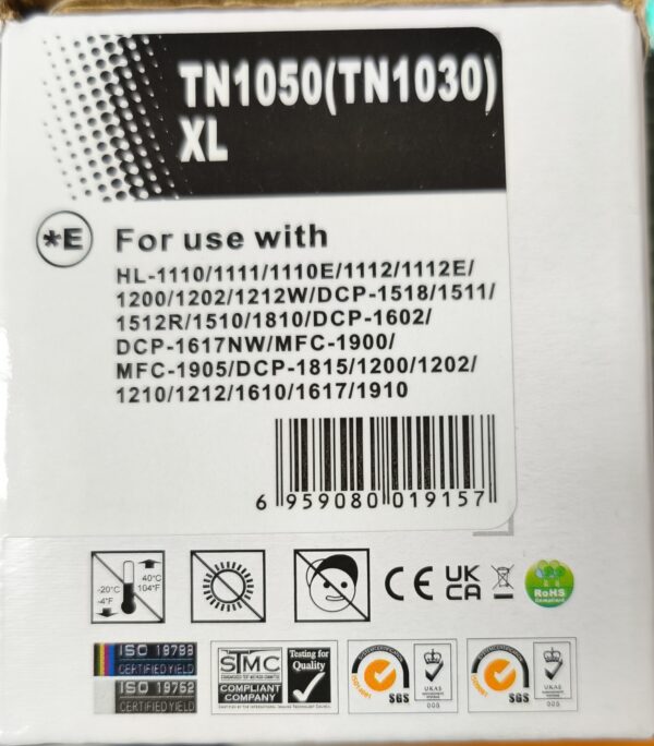 tn1050xl Toner Compatibile Brother TN-1050 Nero – Standard e Alta Capacità XL