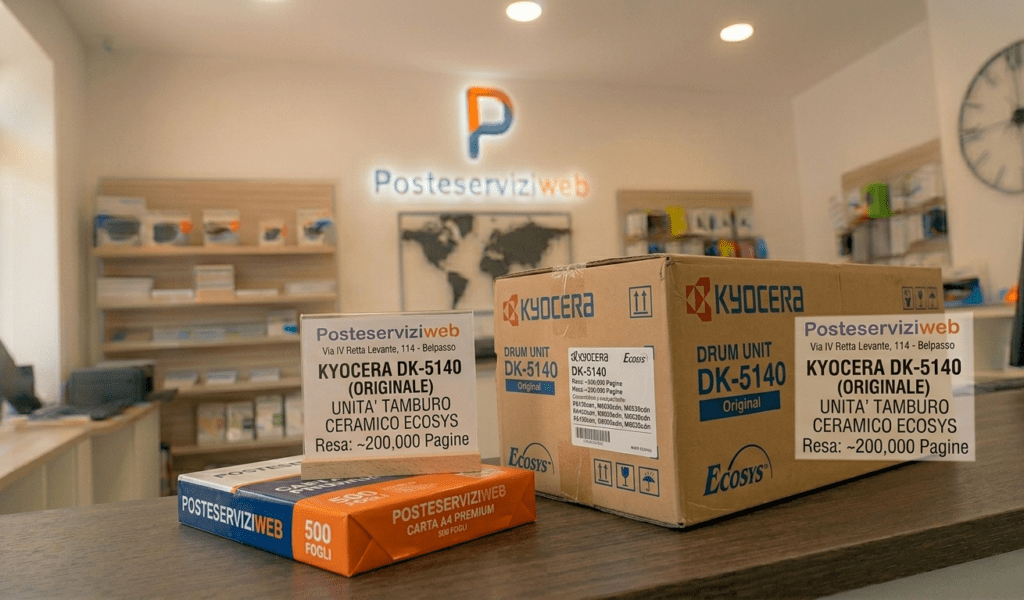 Unità Tamburo Kyocera DK-5140 – Originale ad Altissima Durata