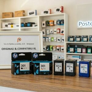 Cartucce per HP DeskJet / Envy Serie 301 – Originali e Compatibili XL