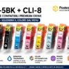 Cartucce Compatibili Canon PGI-5 / CLI-8 Premium (Qualità Orink)