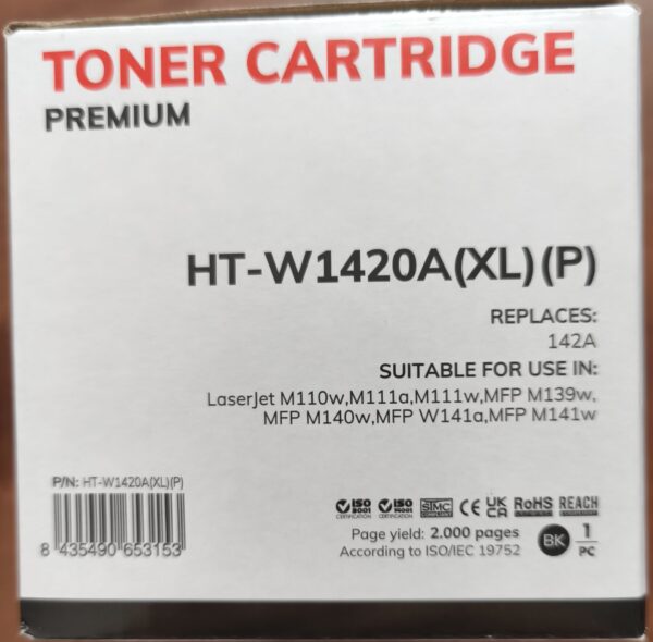 w1420xl Toner Compatibile HP 142A W1420A Nero – Versione Standard e Alta Capacità XL