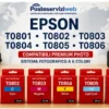 Cartucce Compatibili Epson T0801 / T0802 / T0803 / T0804 / T0805 / T0806