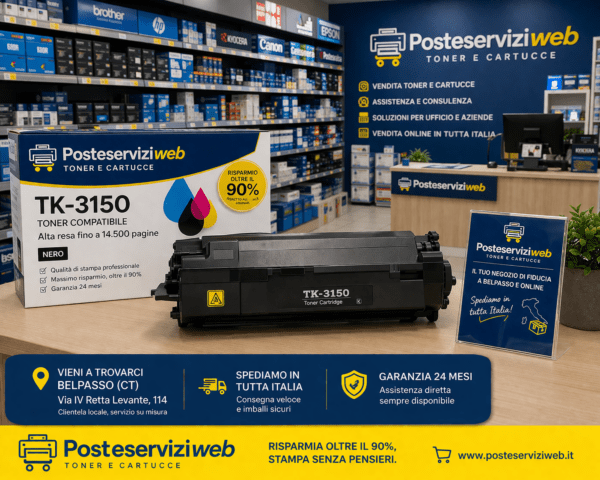Toner Kyocera TK-3150 – Compatibile ad Alta Capacità