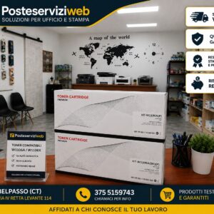 🖨️ Toner Compatibile W1106A / W1106X (106A / 106X) – Nero