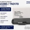 Toner Compatibile Brother TN-3280 / TN-3170 Nero – 8.000 Pagine