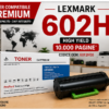 1 Toner compatibile Lexmark 602H 60F2H00 nero alta capacità 10.000 pagine