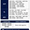 Tamburo Compatibile Brother DR1000 / DR1030 / DR1050 / DR1070 / DR1090 – Resa fino a 10.000 pagine