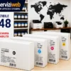 Toner Brother TN248 Compatibile BK C M Y 1000 Pagine per HL DCP MFC