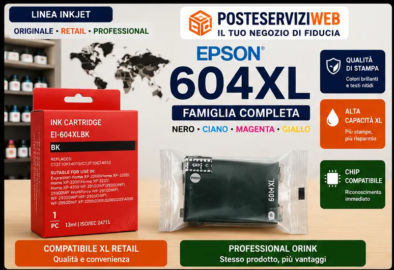 CARTUCCE COMPATIBILI EPSON 604XL