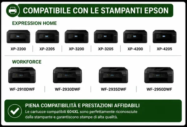 CARTUCCE COMPATIBILI EPSON 604XL