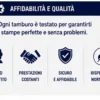 ce314 Tamburo Compatibile HP CE314A 126A Canon CRG729 Drum per HP Color LaserJet e Canon i-SENSYS