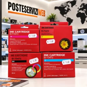Cartucce Compatibili Epson T3471 T3472 T3473 T3474