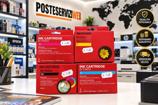 Cartucce Compatibili Epson T3471 T3472 T3473 T3474